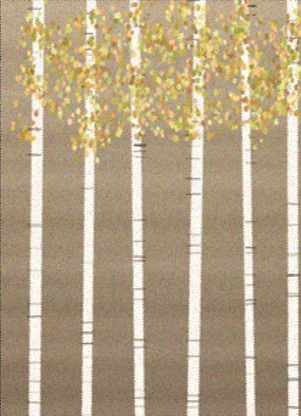 Birch Grove art rug