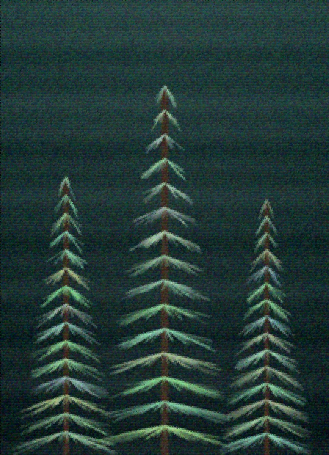 Cedar art rug